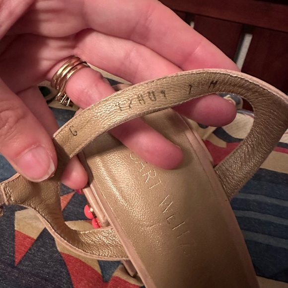 Stuart Weitzman block heel sandal - Picture 2 of 8